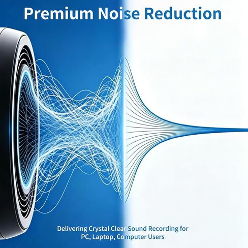 NPTCL Wireless USB Microphone for PC, Laptop, Computer User in Kuwait