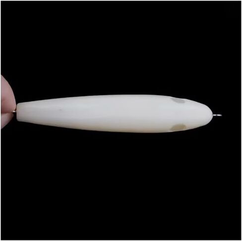 10-pcs 3.54in 0.36oz DIY Floating Rattle Pencil Fishing Lure, Unpainted Walk-The-Dog Bait Blank, Bionic Fishing Bait in Kuwait