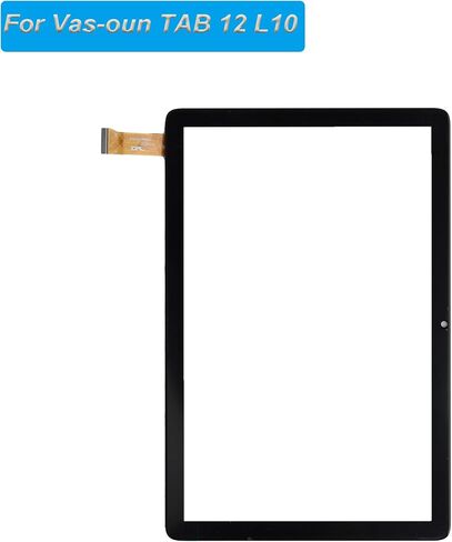 Front Glass Touch Panel Digitizer (Without LCD Display) Compatible with Vasoun TAB 12 L10 Tablet TP Touch 10.1 inch with Tools in Kuwait
