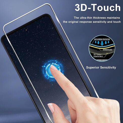[3+3 Pack] Moto G Power 2026 Screen Protector + Camera Lens Protector in Kuwait