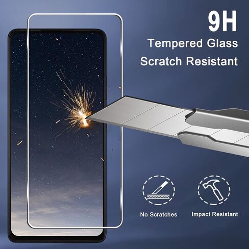 [3+3 Pack] Moto G Power 2026 Screen Protector + Camera Lens Protector in Kuwait