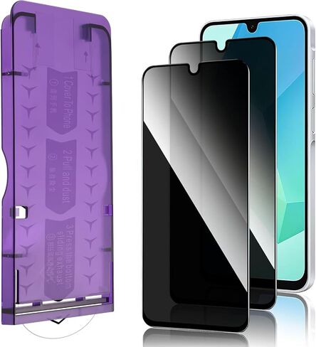 2 Pack Privacy Screen Protector for Samsung Galaxy A16 5G in Kuwait