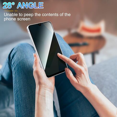 2 Pack Privacy Screen Protector for Samsung Galaxy A16 5G in Kuwait