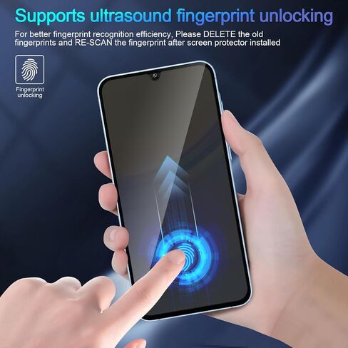 2 Pack Privacy Screen Protector for Samsung Galaxy A16 5G in Kuwait