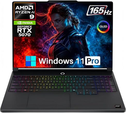 Lenovo Legion 5 OLED Gaming Laptop GeForce RTX 5070 AMD Ryzen AI 9 465 in Kuwait