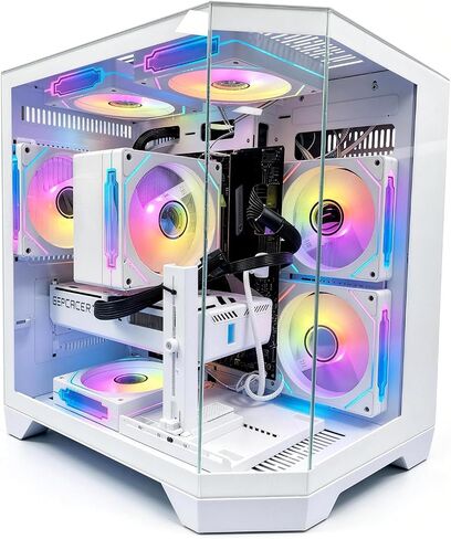 LXZ Prebuilt Gaming PC Ryzen 7 8700F RTX 5060 16GB DDR5 1TB SSD in Kuwait