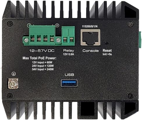 TP-SW8GBT/AT/PSV-U 8 Port Managed Gigabit Switch, 12-57VDC in, 802.3at/bt and Passive PoE Out, 2X SFP in Kuwait