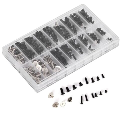 CHICIRIS Computer Screws Kit, 360pc M2 M2.5 M3 Alloy Steel Cross Screw Assortment in Kuwait