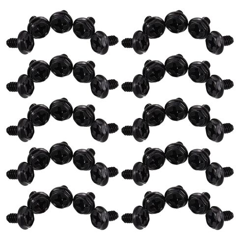 500pcs Black 6-32 Cross Recessed Computer Case Screws in Kuwait