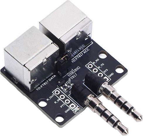 Integrated USB Sound Card Serial Port Radio Interface Digital Modes Versatile Interface for FT8 Users, JS8Call Sound Codec Compatible with Various Digital Modes 1 Set in Kuwait