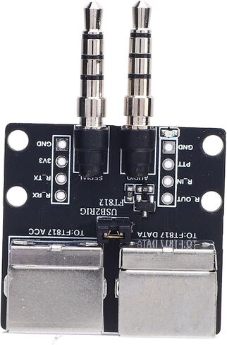 Integrated USB Sound Card Serial Port Radio Interface Digital Modes Versatile Interface for FT8 Users, JS8Call Sound Codec Compatible with Various Digital Modes 1 Set in Kuwait