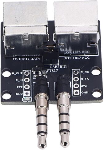 Integrated USB Sound Card Serial Port Radio Interface Digital Modes Versatile Interface for FT8 Users, JS8Call Sound Codec Compatible with Various Digital Modes 1 Set in Kuwait
