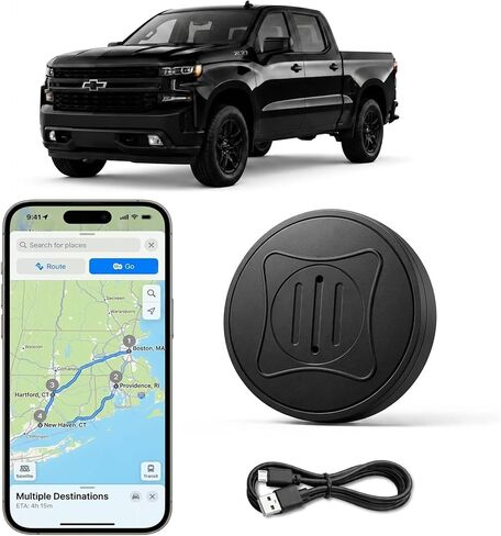 Mini GPS Tracker for Vehicles, Real-Time Car Location Tracking, Magnetic in Kuwait