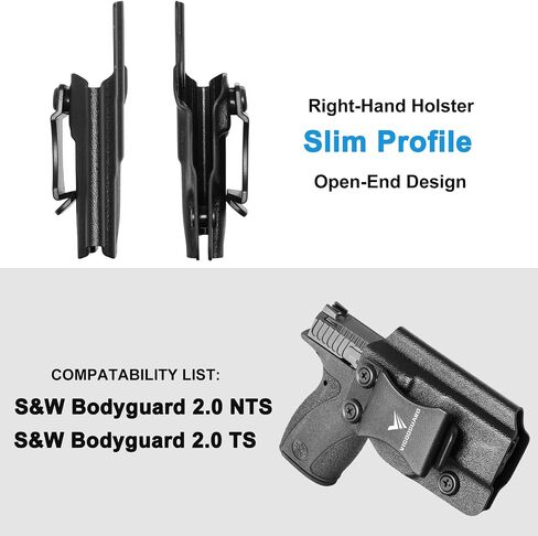 IWB Kydex Holster for S&W Bodyguard 2.0 / Bodyguard 2.0 Comp in Kuwait