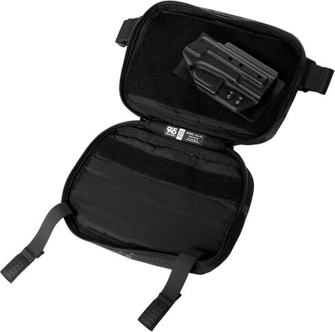 945 Industries Kydex Holster for Glock 19/19x/45/44/17 (Gen 3,4,5) Hook and Loop Attachment Panel for Conceal Carry Bags/Ambidextrous in Kuwait