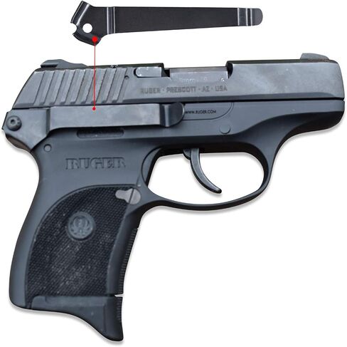Clip for LC9 & LC380 - Concealed Carry Belt Clip Holster - Premium for Hidden, Secure, and Comfortable Conceal Carry - Slim and Secure with No Bulky Holster in Kuwait