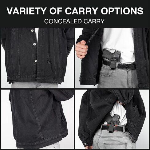IWB Holster Compatible with Glock 19 19X 23 32 45(Gen3 4 5 Only), Inside Waistband Concealed Carry Holster Fit G19 G19X G23 G32 G45(Gen3 4 5), Adjustable Cant & Retention/Fit 1.5 Inch Belt. in Kuwait