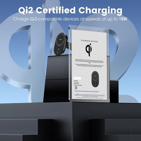 pitaka for Qi2 MagSafe Car Mount Charger with NFC Feature, 360° Rotation in Saudi Arabia