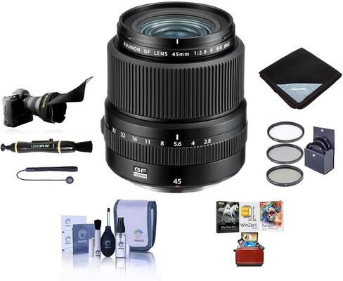 Fujifilm GF 45mm f/2.8 R WR Lens with Free Mac Software Accessories Kit in Kuwait