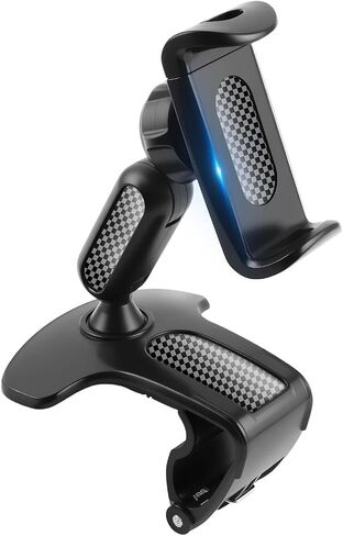 360° Rotatable Dashboard Phone Holder for Car,2026 Upgraded Car Phone Holder Fit for Dashboard/Sun Visor/Rearview Mirror,Universal 4-7 inch Dash Phones Holders for Cars in Kuwait