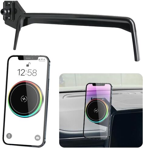 Car Phone Holder for Chevy Tahoe 2021 2022 2023 2024 and Chevrolet Suburban 2021-2024 Auto Interior Accessories Best Cell Phones Mount Cellphone Mobile Cradle Charging Navigation Bracket Stand in Kuwait