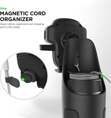 iOttie Easy One Touch 5 Cup Holder Mount - Universal Car Mount Phone Holder for iPhone, Google, Samsung, Moto, Huawei, Nokia, LG, and all other Smartphones in Kuwait