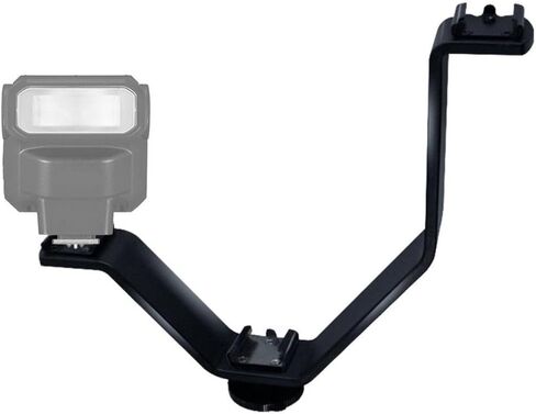 Triple Shoe V Bracket Metal Mount for Video Lights and Microphones in Kuwait