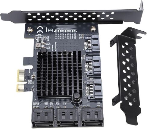 Pissente PCIE 1X to 9 Port Expansion Card, 6Gbps in Kuwait