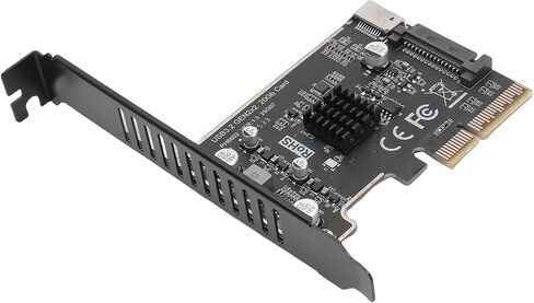 Pissente Pcie to USB 3.2 Expansion Card, Type E Front Type C 20Gbps in Kuwait