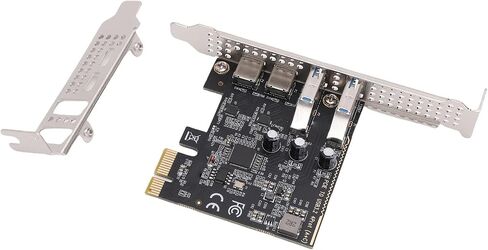4 Port USB C PCIe Expansion Card, 2X USB C 2X A 5Gbps 3.2 Gen 1 in Kuwait