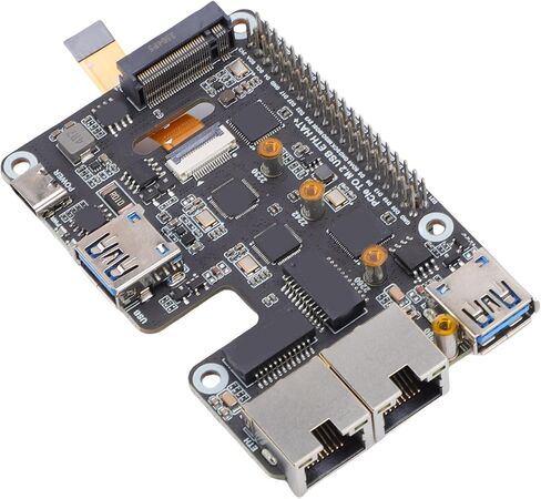 Pissente PCIe to USB 3.2 Gen1 M.2 NVMe Adapter, .5G Ethernet in Kuwait