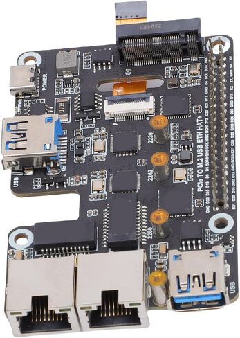 Pissente PCIe to USB 3.2 Gen1 M.2 NVMe Adapter, .5G Ethernet in Kuwait