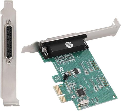 GOWENIC LPT Printer to PCIE Express Card Adapter, DB25 Parallel Port in Kuwait