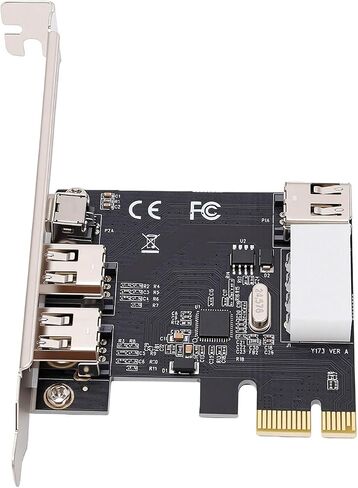 Pissente PCIE Firewire Card, 4 Ports 1394A 400Mbps in Kuwait