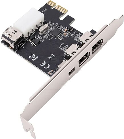 Pissente PCIE Firewire Card, 4 Ports 1394A 400Mbps in Kuwait