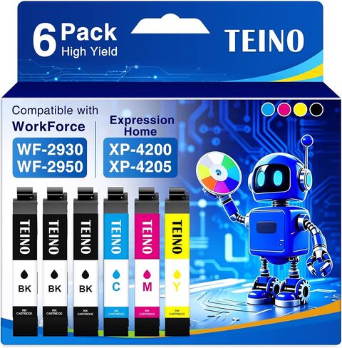 Remanufactured Ink Cartridges Replacement for Epson 232XL 232 Combo Pack 6 in Kuwait