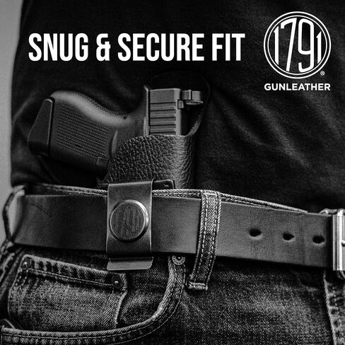 1791 GunLeather Premium Leather P226 Holster - IWB CCW حافظة مسدس جلدية - اليد اليمنى - تناسب Sig P226، P229، P228، P239، P220 in Kuwait
