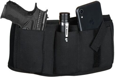 Galaxylense Belly Band Gun Holster for Concealed Carry,Double Left/Right Hand Pistol Holster for Men Women, Fits All Universal Size of Guns.. in Kuwait