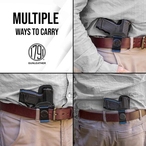 1791 GunLeather Premium Leather P226 Holster - IWB CCW حافظة مسدس جلدية - اليد اليمنى - تناسب Sig P226، P229، P228، P239، P220 in Kuwait