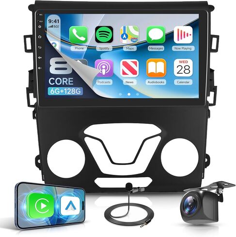 Rimoody 4G+128G Car Stereo for Ford Fusion 2013-2019, 9'' in-Cell Screen in Kuwait