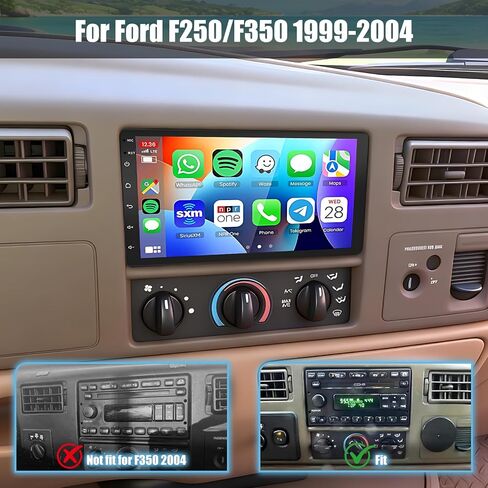 7-inch Touchscreen Car Stereo for Ford F250 1999-2004 / F350 1999-2003 in Kuwait