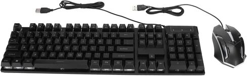 Gaming Keyboard with Ergonomic Design, 104 Keys (d500 Word in Kuwait