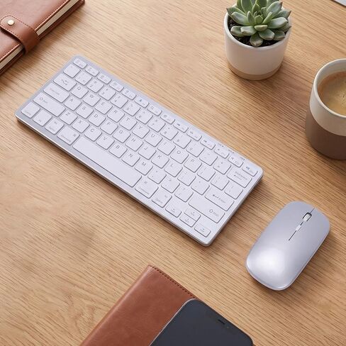 Wireless Keyboard and Mouse Combo Quiet 3 Dpi USB Receiver in Kuwait