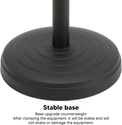 Dual Phone Stand for Desk, Height Adjustable Rotatable Phone Holder, Metal Desktop Dock for 6-10cm Phones, Foldable Antislip Stand for Live Streaming Video Recording in Kuwait