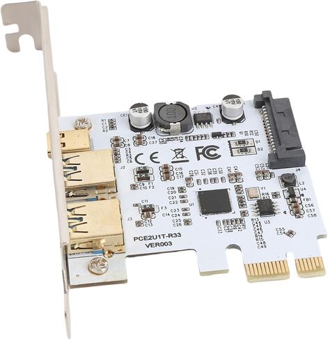 Pissente USB 3.2 Gen1 Type C Expansion Card, 19PIN Front Panel Socket in Kuwait