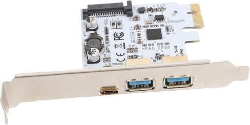 Pissente USB 3.2 Gen1 Type C Expansion Card, 19PIN Front Panel Socket in Kuwait