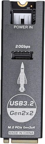 ASHATA NVMe to USB Type E Internal Connector, 20Gbps M.2 M Key PCIe 4.0 in Kuwait