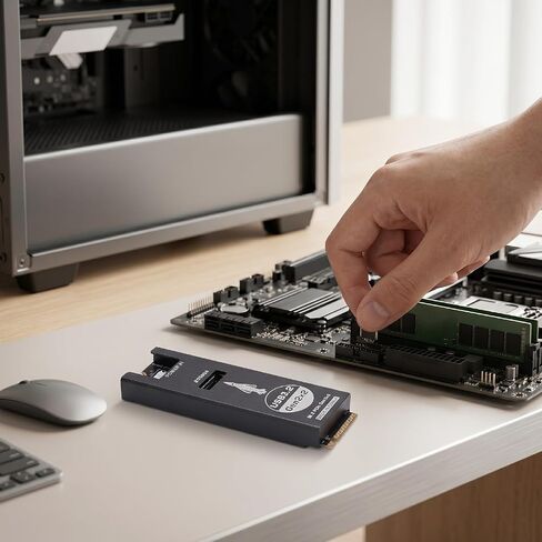 ASHATA NVMe to USB Type E Internal Connector, 20Gbps M.2 M Key PCIe 4.0 in Kuwait