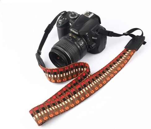 Uonlytech Slr Camera Strap Camera Hanging Strap Camera Shoulder Belt for Women Camera Strap Vintage Camera Neck in Kuwait