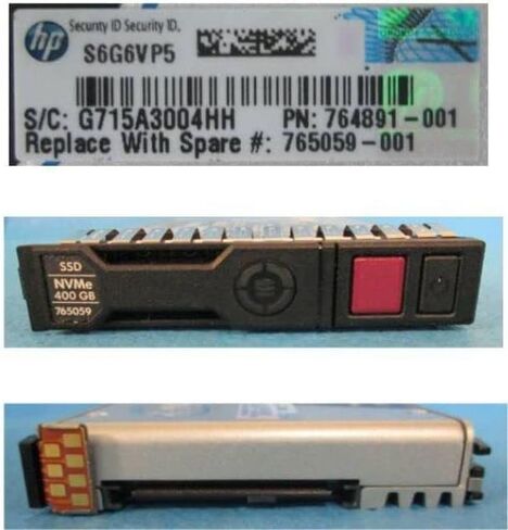 DRV SSD 400GB 2.5 NVME ME SC2 PLP, 765059-001 (SC2 PLP) in Kuwait